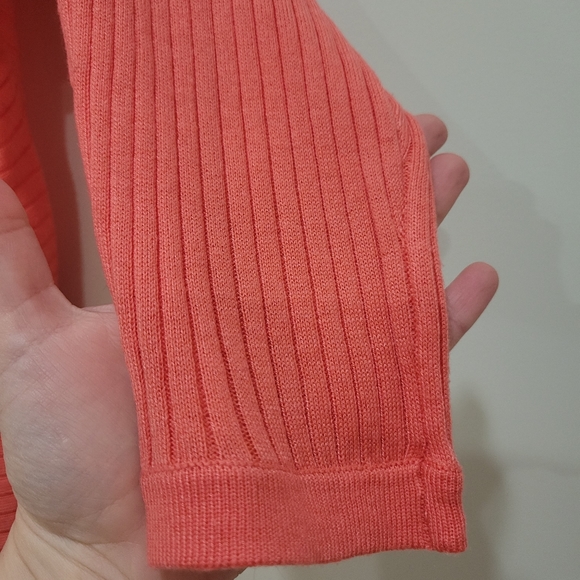 Only Ribbed Pink Sweater, Size Small - Picture 5 of 12